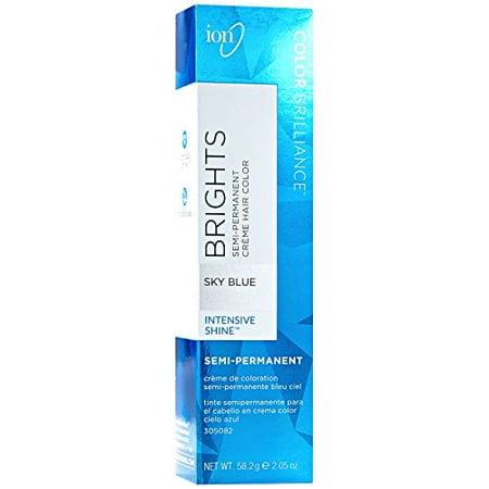 Ion Sky Blue Semi Permanent Hair Color Sky Blue Walmart Canada