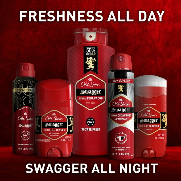 Old Spice Men's Body Wash Swagger Cedarwood Scent 24 fl oz