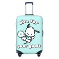 thumbnail image 1 of Cute Anime Cartoon Pochacco Travel Suitcase Protective Cover Trunk Case Washable Elastic Luggage Cover Fits Small Suitcase Protector Baggage With Concealed Zipper Gifts, 1 of 5
