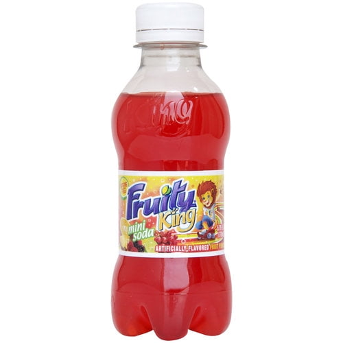 Fruity King Mini Soda, Fruit Punch, 5.75 Fl Oz, 1 Count
