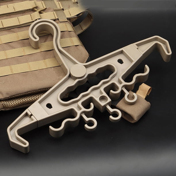 Carrier Hanger Heavy Duty Body Armor Hanger Supervivencia multipropósito (color fangoso)