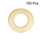 thumbnail image 2 of 100 Pcs 4mm x 8mm x 0.5mm Arandela plana de cobre para tornillo y perno, 2 of 3