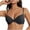 Black, variant on Qulqfy No Underwire Women Bras Black Seamless Push Up Balconette Everyday Soft Bralette T Shirt Bras for Women 75B