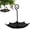 Black, variant on Mini Umbrella Bird Feeder, Charm,Unique Umbrella Design Hanging Metal Tray Bird Bath Waterer for Wild Birds Outdoor Patio Tree Decor Hummingbird Station (Bronze)