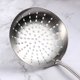 thumbnail image 4 of Cuchara para olla caliente, colador de acero inoxidable, cuchara para sopa, cucharón para servir, colador grande para fideos, albóndigas (plateado), 4 of 5