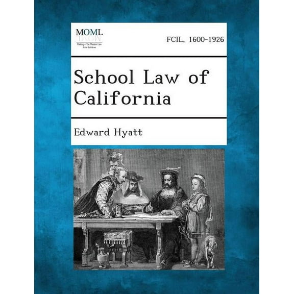 School Law of California (Paperback)