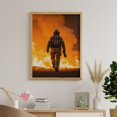 thumbnail image 6 of Diamond Art Kit for Adults, Firefighter Battling Intense Blaze Diamond Painting for Adults Beginners, 5D DIY Diamond Art Painting Kits, Colorful Diamond Painting Craft for Home Decor 12x16, 6 of 7