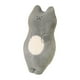 thumbnail image 4 of Peluche de gato de pie, 70 cm/27,56 pulgadas, para abrazar gris, 4 of 9