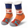 thumbnail image 7 of Womens Fuzzy Socks Cozy Fluffy Winter Slipper Socks with Grippers ,UNEEI Warm Thick Animal Pattern Non-Slip Winter House Socks, Size 5-10, 7 of 7