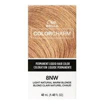 Wella Color Charm Liquid 8NW Light Natural Warm Blonde (Pack of 2)