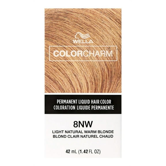 Wella Color Charm Liquid 8NW Light Natural Warm Blonde (Pack of 2)
