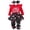 Red, variant on mgoYE My First Christmas Baby Girl Outfit Newborn Romper Skirts Pants Set Fall Winter Infant Christmas Dress Pant Clothes Headband(Pink,3-6 Months)