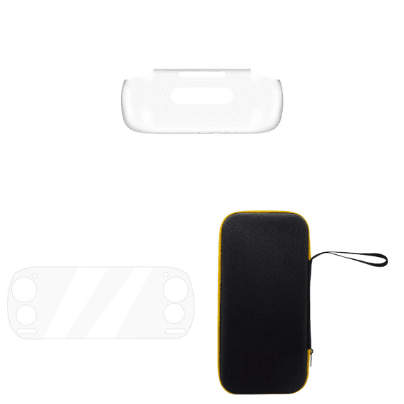 Peggybuy For Retroid Pocket 5 Grip Protect TPU Shell Case Anti-slip Protective Cover Case