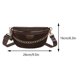 thumbnail image 2 of Riñonera Bolso de cintura a la moda para mujer, bolso de pecho de cuero PU, bolso de viaje para mujer (café), 2 of 8