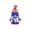 Blue, variant on HengDidi Cloth Handcrafted Cotton Gnome Figurine - Vintage Patriotic Décor with Stars Accents for Independence Day/Veterans Day Home & Office Displays