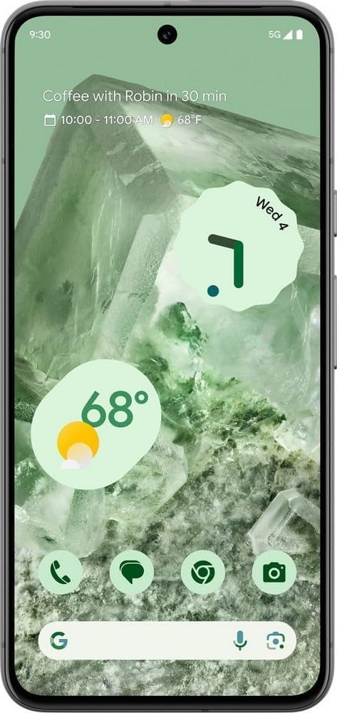 Restored Google Pixel 8 5G, 128GB, Hazel - Verizon Locked (Refurbished)