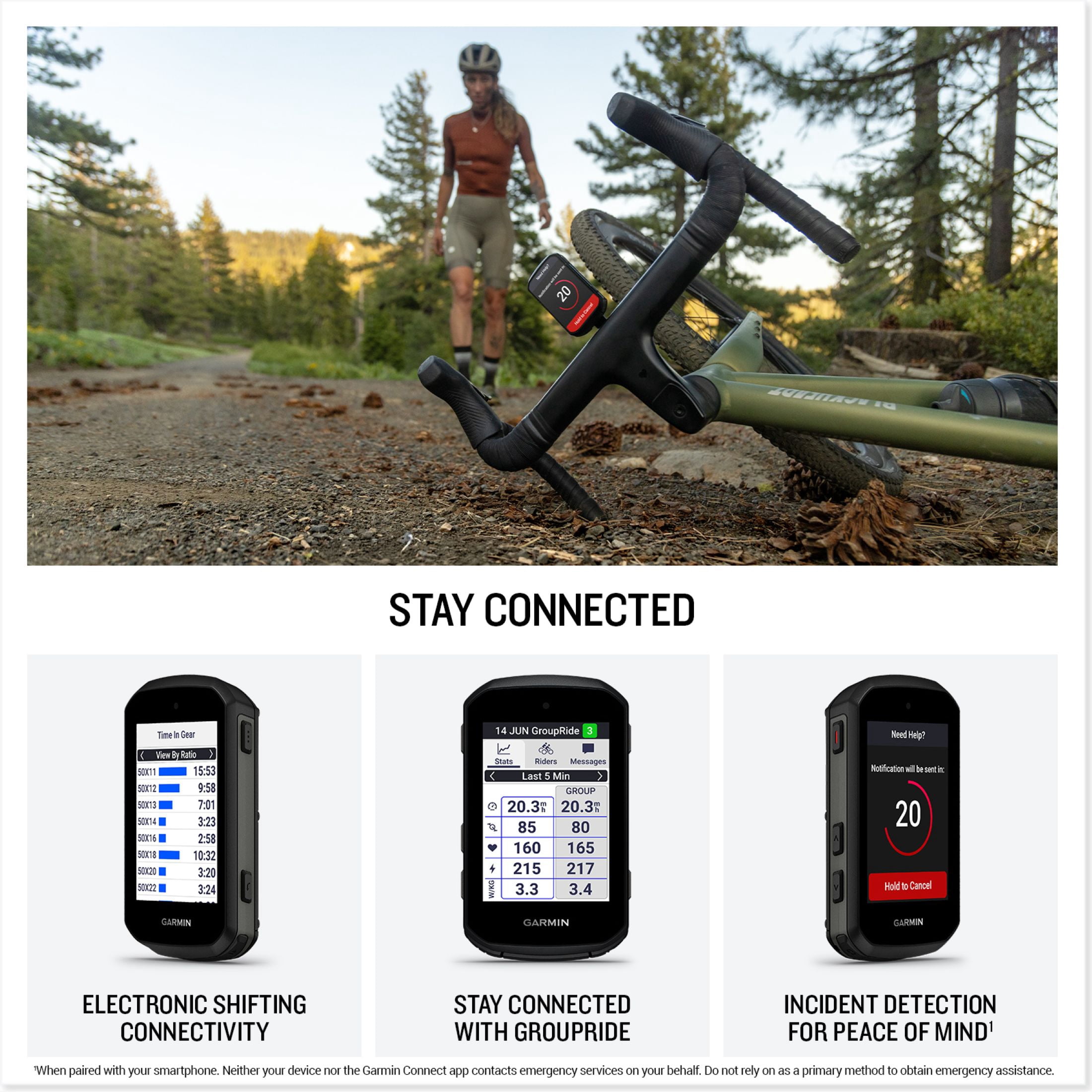 Garmin Edge 550, Compact GPS Cycling Computer, Vivid Color Display, Bike-Specific Mapping, Advanced Training and Performance Insights