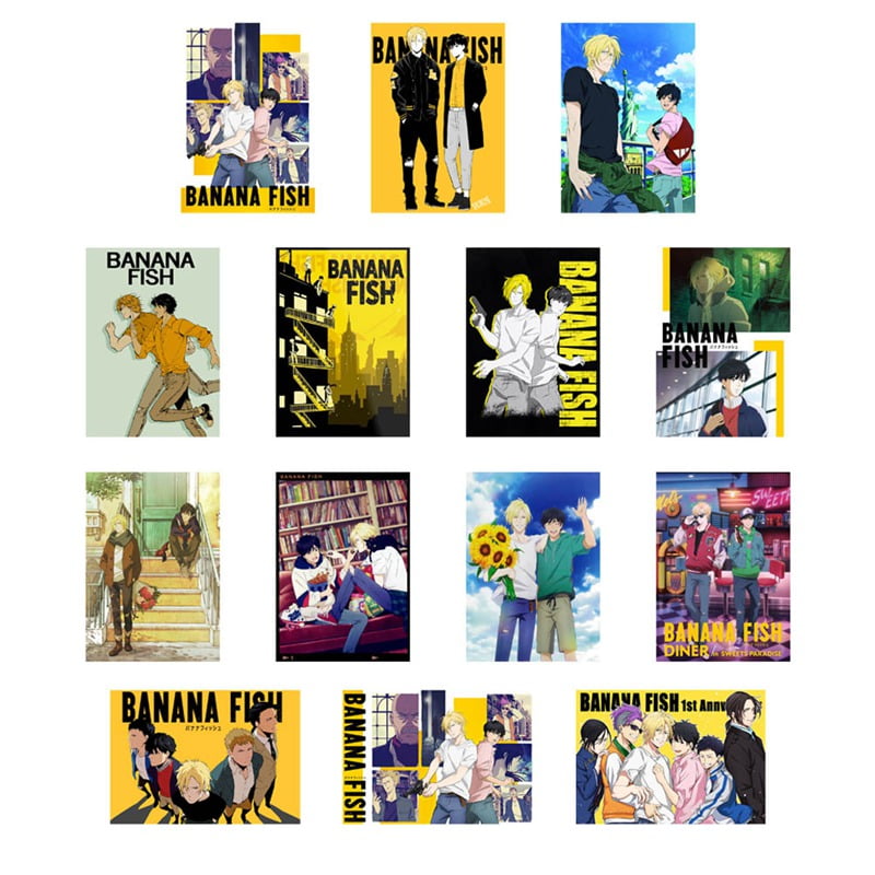 Banana Fish Anime Poster by Sailau Store