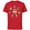 Red, variant on Marvel 85th Anniversary Hero Icons Celebrating 85 Years - Short Sleeve Cotton T-Shirt for Adults - Customized-Black