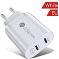 thumbnail image 2 of Cargador rápido de 40 W, adaptador USB-C dual para Samsung iPhone 15 14, 2 of 5