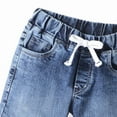 thumbnail image 4 of chopper club Boys Denim Jeans - Stretchable Cotton Fabric - Slim Fit - Round Elastic at Waist & Leg Opening 5799jogden DX 18, 4 of 5