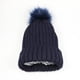 thumbnail image 5 of Gorro de punto de invierno para mujer con forro polar sintético, gorro de punto cálido para mujer (negro) Rojo Verde, 5 of 5