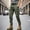 7#Green, variant on Mens Jeans Combat Trousers Stretch Slim Fit Denim Joggers Durable Combat Pants Gym Sweatpants Track Bottoms Outdoor Camping Hiking Outfits with Multiple Pockets