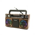 thumbnail image 1 of RONSHIN RX-880D Enregistreur Radio Portable Haut-Parleurs Style Rétro Antique Radio à Cassette pour Extérieur Radio Multibande, AM, FM, SW, USB, MP3, 1 of 8
