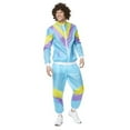 thumbnail image 1 of Windbreaker Track Shell Suit Costume | 80s | Mens Costumes (Small), 1 of 1