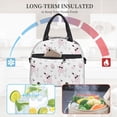 thumbnail image 4 of Easygdp Cute Poodle Dog Caja de Almuerzo para Mujeres y Hombres, Bolsa de Almuerzo Insulada, Bolsas Reutilizables Impermeables para Viajes, Trabajo y Picnics, 4 of 7