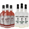 Dhōs Handcrafted Non-Alcoholic Bittersweet 3 Pack w 3 Pack Owen’s Mixers Cucumber Mint - Keto-Friendly, Zero Sugar, Zero Calories, Zero Proof - 750 ML - Perfect for Mocktails - A