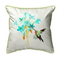 thumbnail image 1 of Betsy Drake SN331 12 x 12 Pouces Petit Colibri Oreiller Intérieur et Extérieur, 1 of 1