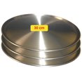 thumbnail image 1 of Set 3 Moldes Charolas Para Hornear Pizza De Aluminio 30 Cm Generica Resistentes, 1 of 3