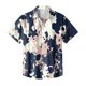 thumbnail image 5 of Hawaiian Shirt For Men, Men's Vintage Button Down Bowling Shirts Short Sleeve Summer Beach Shirt3XL, 5 of 5