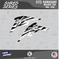 thumbnail image 3 of Kalair GFX Graphics Kit for Kawasaki ATV Mojave 250 Shred Series, 3 of 5