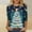 Shirts-A01Multicolor, variant on Gamivast Christmas Blouses for Women Dressy 3/4 Length Sleeve Tops Crew Neck Tunic Casual Dressy Blouse Holiday Trees Snowflake Santa Printed Xmas T Shirts Party Loose Fitted Winter Fashion Tops 5XL