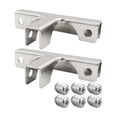thumbnail image 1 of MYG T-shaped Glass Fixing Clip 2pcs Stainless Steel T-Shaped Glass Clamp Support, 1 of 9