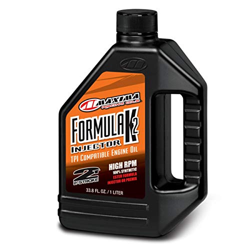 Maxima (22901) Formula K2 2-Stroke Synthetic Premix Racing Oil - 1 Liter Bottle