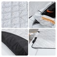 thumbnail image 3 of Car Windshield Snow Cover, Magnetic Windshield Snow Cover 4-Layer Protection for Snow, Ice, Frost, Sunlight, Car Windshield Cover with Side Mirror Protector Fit for Most Cars Sedan Compact SUV(Small), 3 of 8