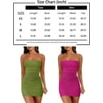 thumbnail image 5 of Women's Two Piece Outfits Summer Matching Sets Crop Tops and Bodycon Skirt, 5 of 5