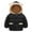 Black, variant on WOYY Winter Toddler Boys Coat Bear Ears Hooded Puffer Jacket Outerwear, Sizes 3-4T