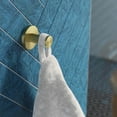 thumbnail image 2 of Avallon Stainless Steel Bathroom Robe Hook in Brushed Gold, 2 of 4