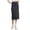 Skirt 343# Grey, variant on oqasdz Women's Pencil Skirt Mid Length Solid Color Bodycon Slim Fit Stretchy Work Skirt High Waist Elegant Classic Formal Business Attire