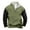 Army Green, variant on safuny Men's Stand Collar Sweatshirts Loose Raglan Shirts Pockets Big&Tall Long Sleeve Sports Quarter Zipper Tops Fall Winter Casual Fleece Color Block Retro Pullover Green L