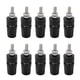 thumbnail image 1 of 24.320 Terminal de 4,0 mm Conector de enchufe tipo banana 24A para terminal de amplificador de altavoz Negro, 1 of 8