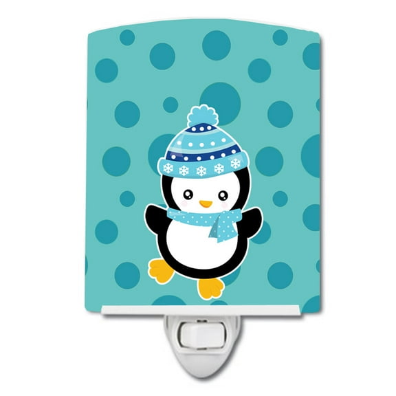 Christmas Penquin #2 Ceramic Night Light