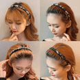 thumbnail image 5 of Accesorios de moda para el cabello, diademas para mujeres y niñas, diadema antideslizante, cómoda diadema para el cabello, peine con dientes de resina, 5 of 5