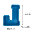 thumbnail image 2 of TIMIFIS Silicone Molds Baking Alphabet Cake Baking Mould English Letter Silicone Mold 3D Alphabet Letter, 2 of 2