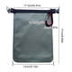 thumbnail image 5 of Bolsa de jabón de viaje, impermeable, a prueba de fugas, con redes de espuma, contenedor de jabón portátil para gimnasio, camping, natación, viajes y vacaciones., 5 of 7