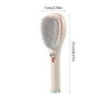 thumbnail image 3 of ShaoXinWan Telescopic Comb and Massage Comb - Multi-Use Hair and Skin Comb for Removing Broken Hair, Avoiding Electrostatic, and Massaging the Scalp, Perfect for Everyday Grooming Needs(Beige), 3 of 6